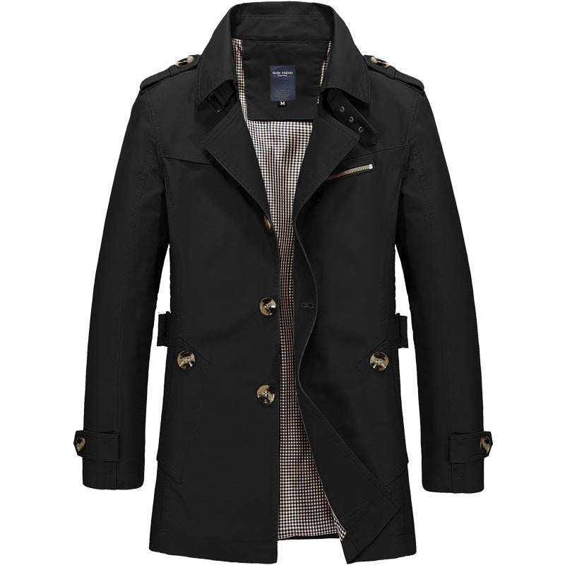 Men's Pure Cotton Windbreaker