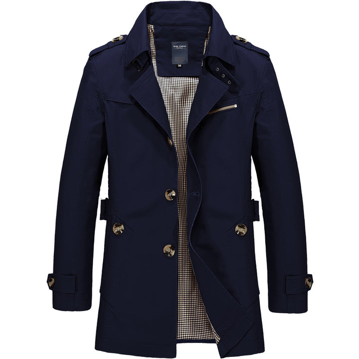 Men's Pure Cotton Windbreaker