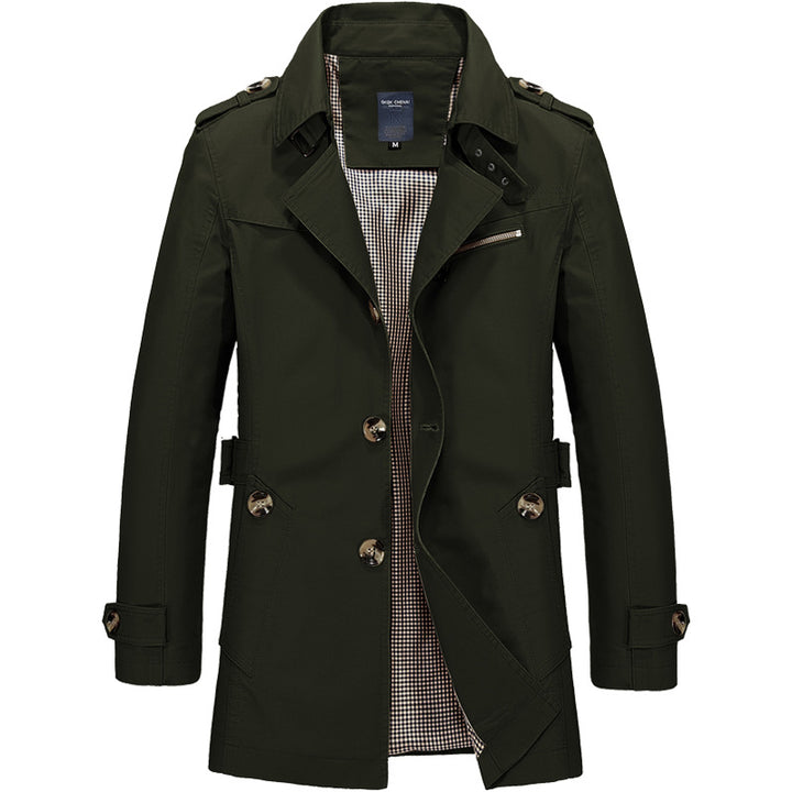 Men's Pure Cotton Windbreaker