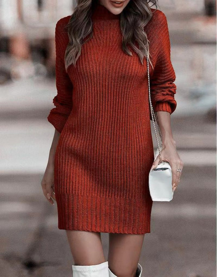 Women's Long-sleeved Turtleneck Sweater