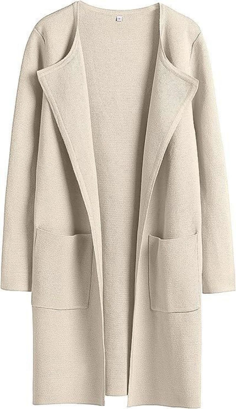 Lapel Tweed Coat