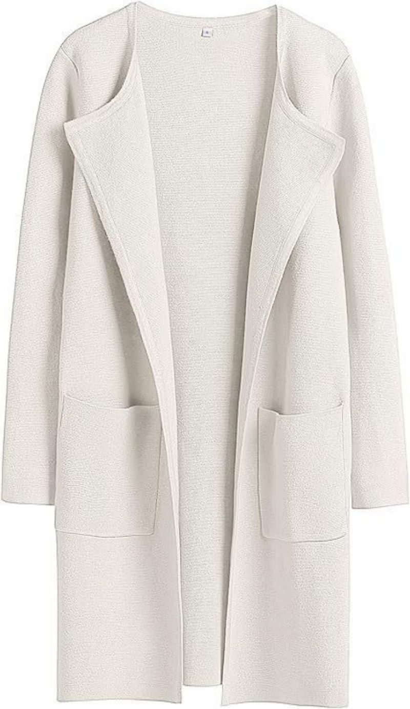 Lapel Tweed Coat