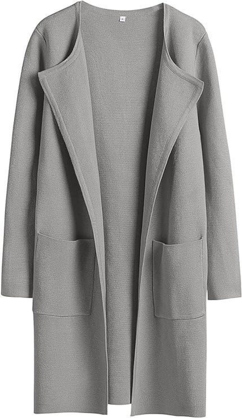 Lapel Tweed Coat