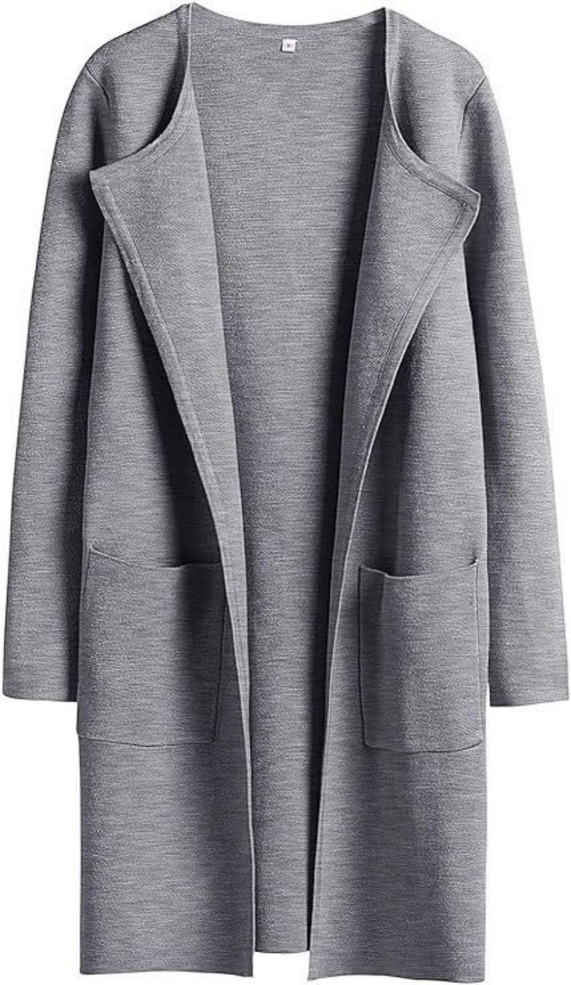Lapel Tweed Coat
