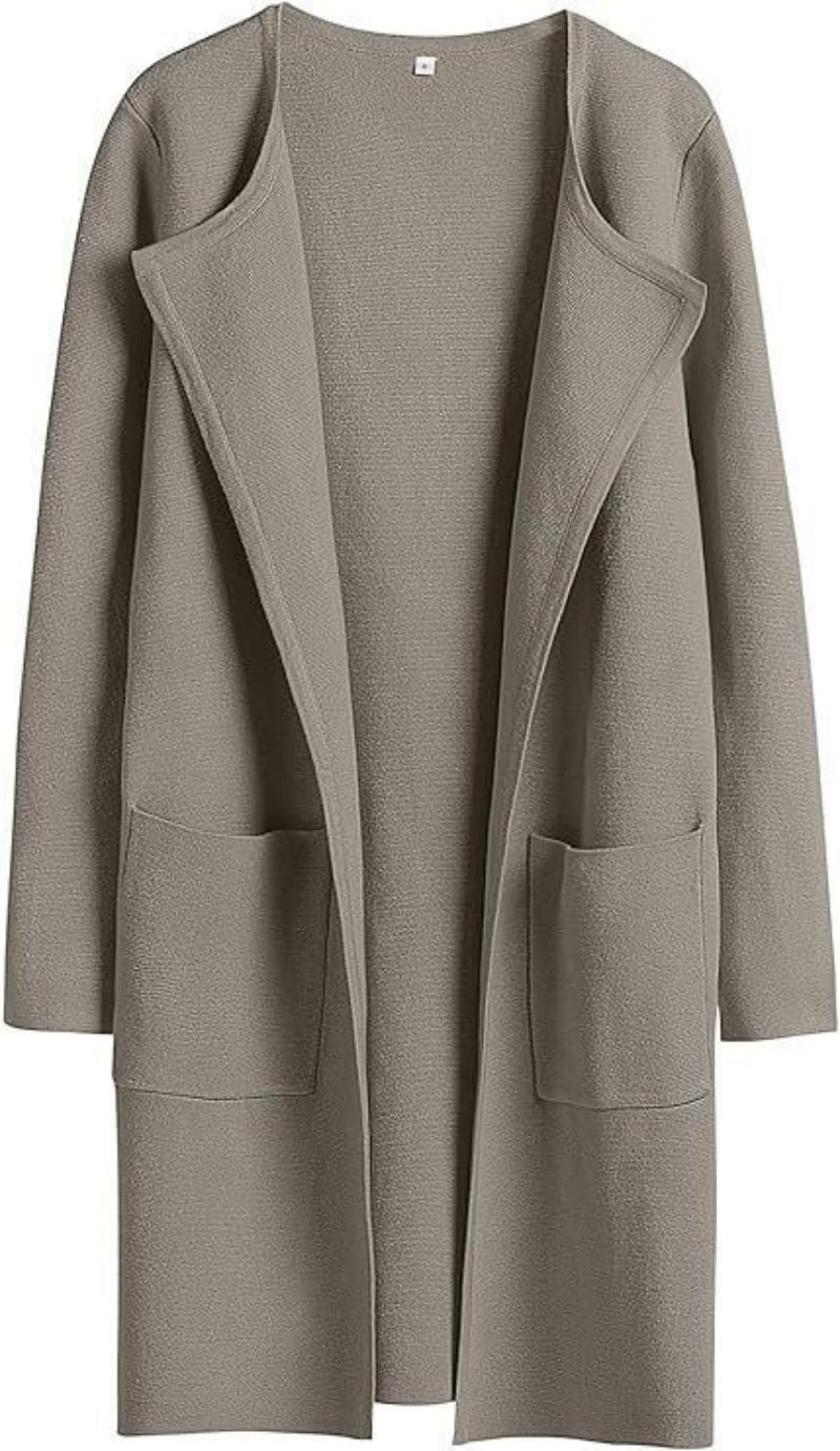 Lapel Tweed Coat