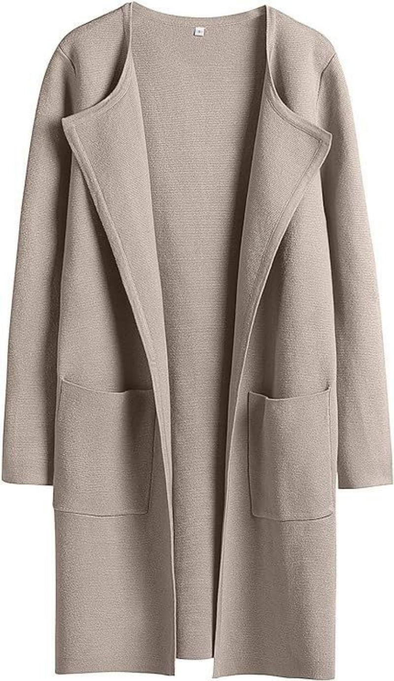 Lapel Tweed Coat