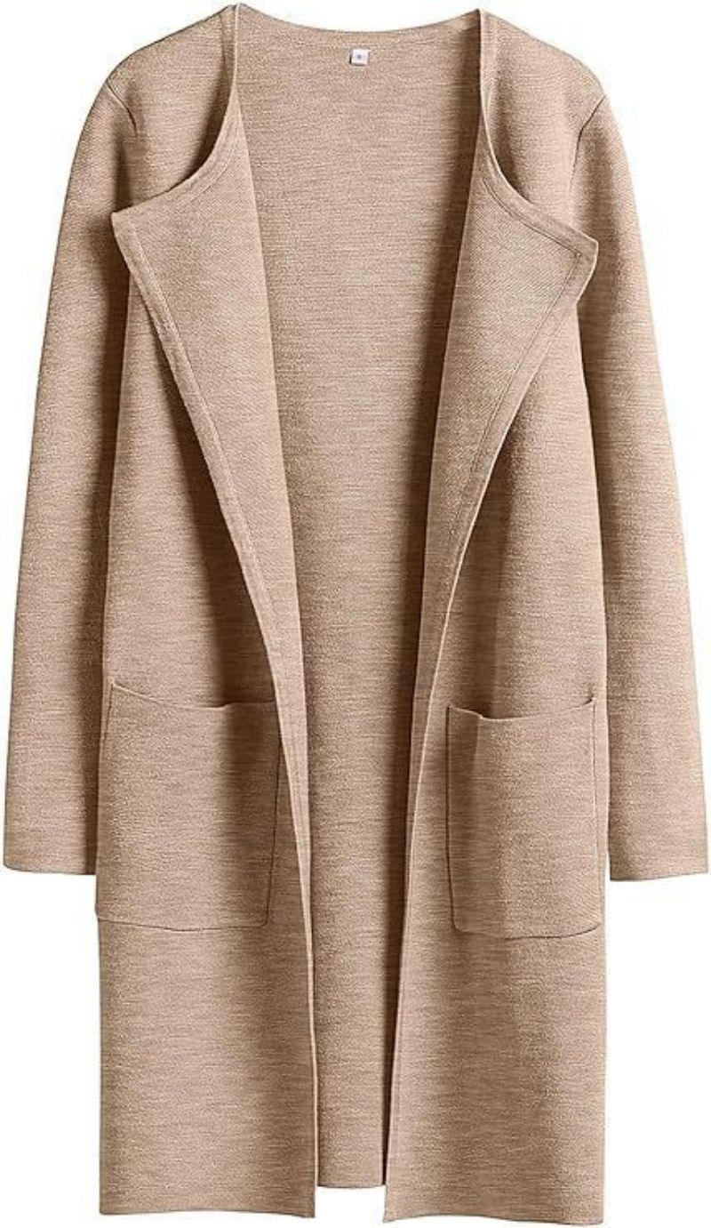 Lapel Tweed Coat