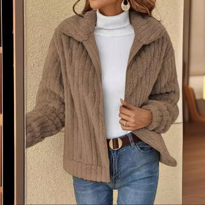 Plush Cardigan Jacket