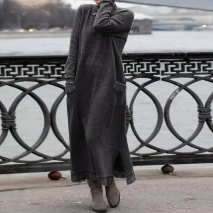 Knit Lace Maxi Dress