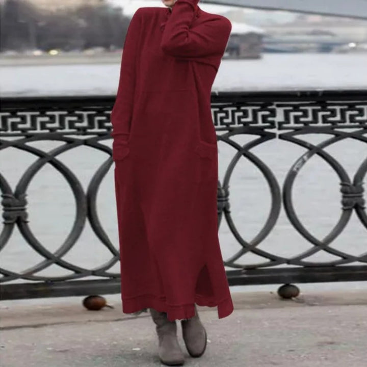 Knit Lace Maxi Dress