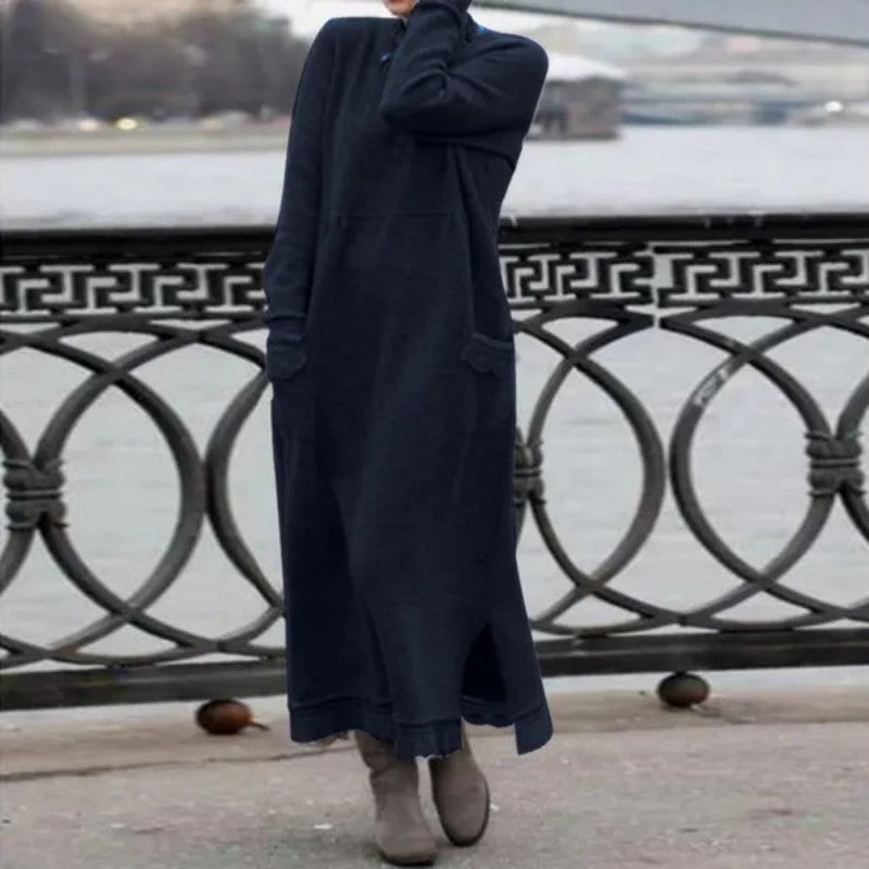 Knit Lace Maxi Dress