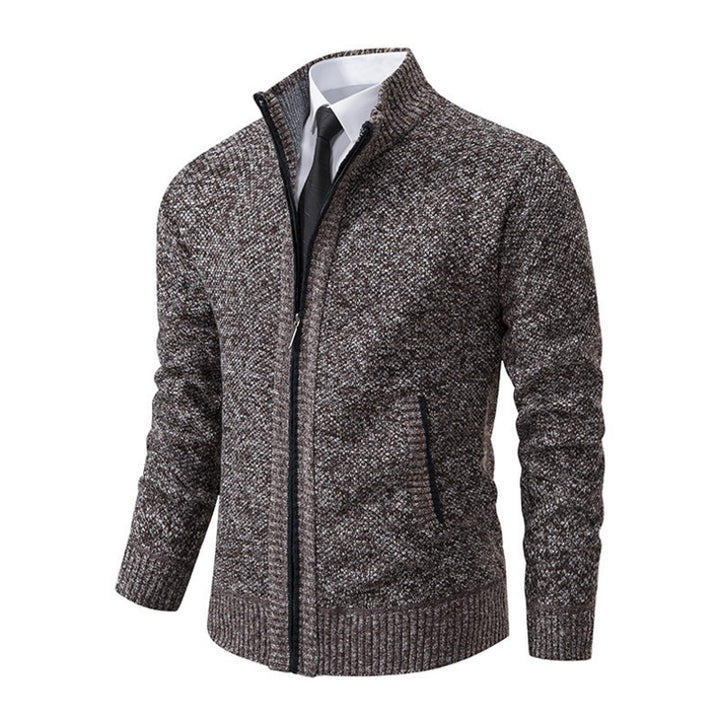 Casual stand-neck sweater