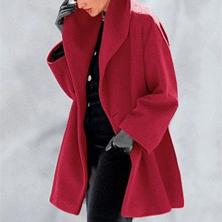 Crewneck Loose Hooded Coat