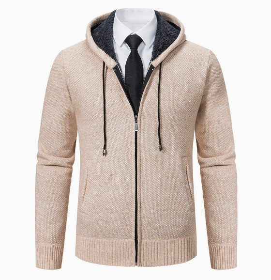 Casual stand-neck sweater