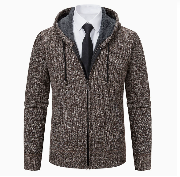 Casual stand-neck sweater