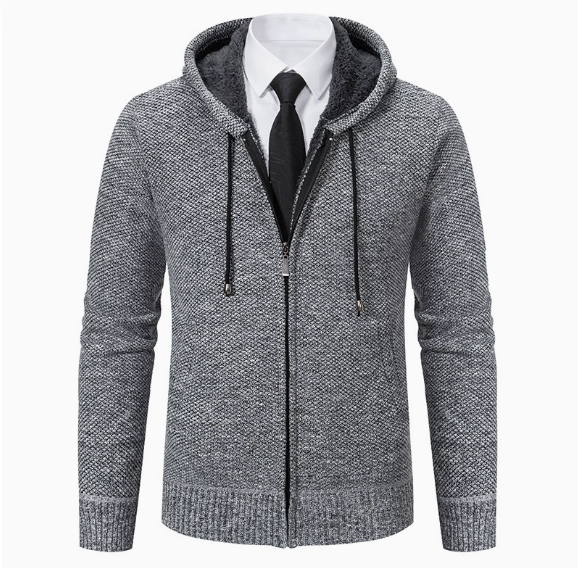 Casual stand-neck sweater