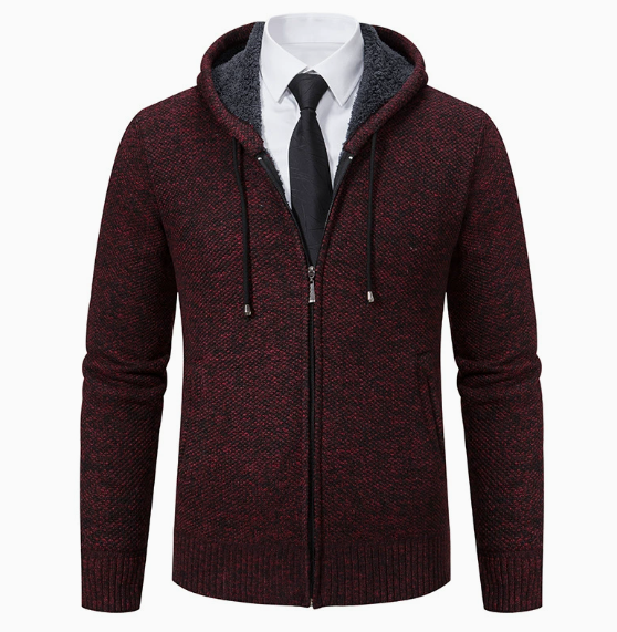 Casual stand-neck sweater