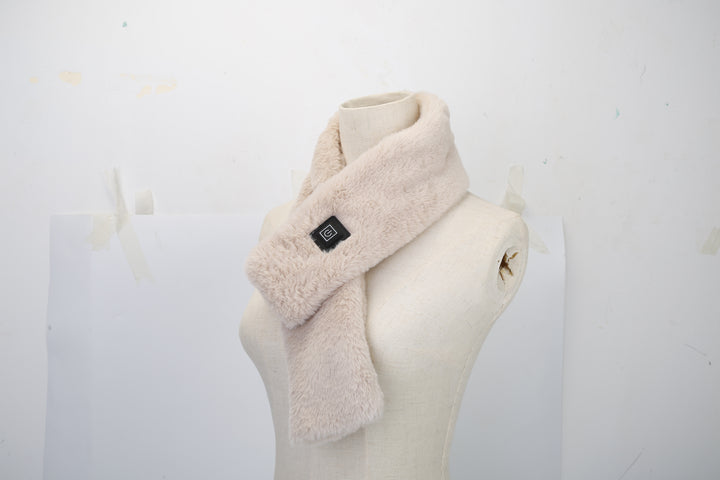Electric Heated Scarf USB Heating Neck Wrap Unisex Winter Heated Neck Shawl Soft Warm Scarves With 3 Heating Modes