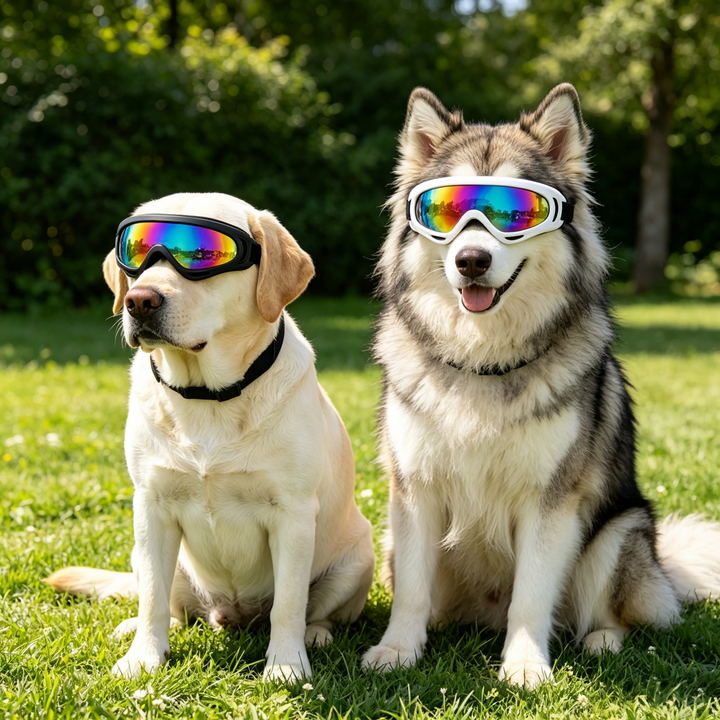 Dog Sunglasses Pet Goggles For Small Dogs Anti-Uv Glasses Eye Protect Windproof