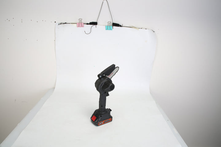 1Set 3-in-1 Cordless Electric Pole Saw Mini Chainsaw Grass Trimmer Kit With Adjustable Length 2Pcs 21V 1500mAh Batteries 4in 6in Chains Saw Blade 5Pcs Plastic Blades Fedex Shipping