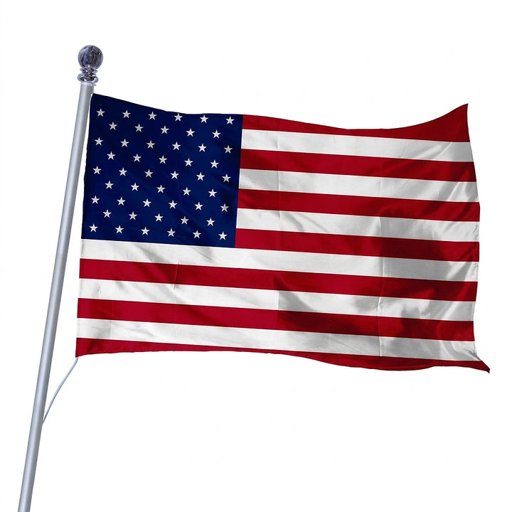 American Flag 4x6 ft Polyester USA Flag with Brass Grommets