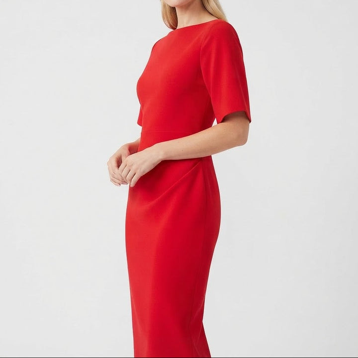 Women's Off Shoulder Sequin Dress – Deep V Ruffle Cap Sleeve Bodycon