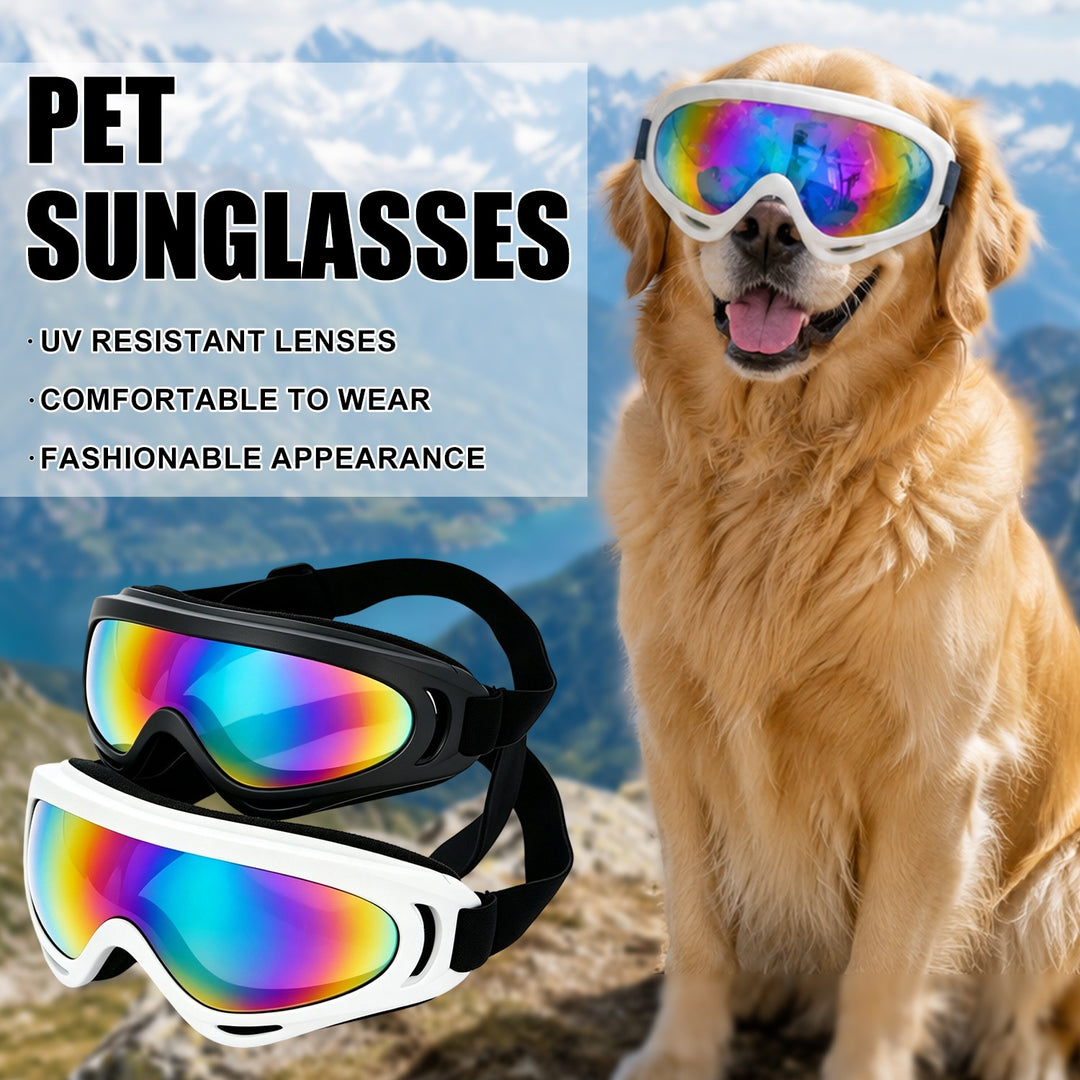 Dog Sunglasses Pet Goggles For Small Dogs Anti-Uv Glasses Eye Protect Windproof