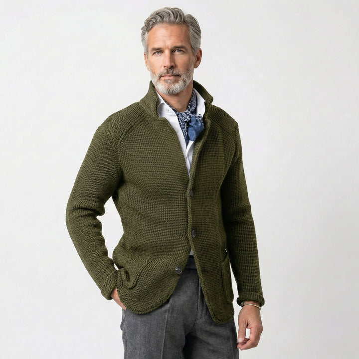 Casual Long Sleeve Knitted Jacket