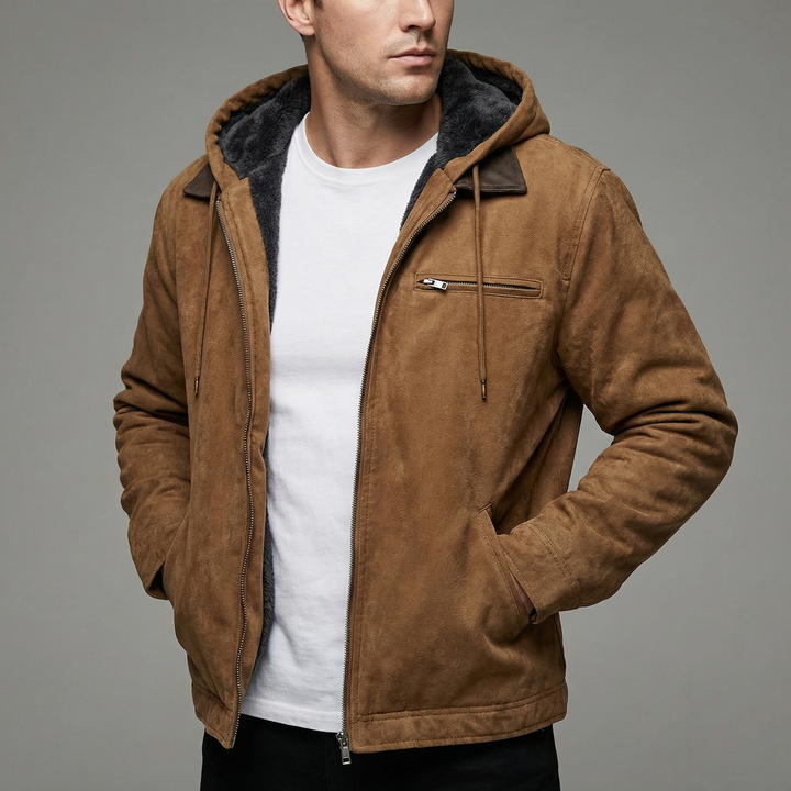 Men's Zipper Pocket Casual Outdoor Winter Coat