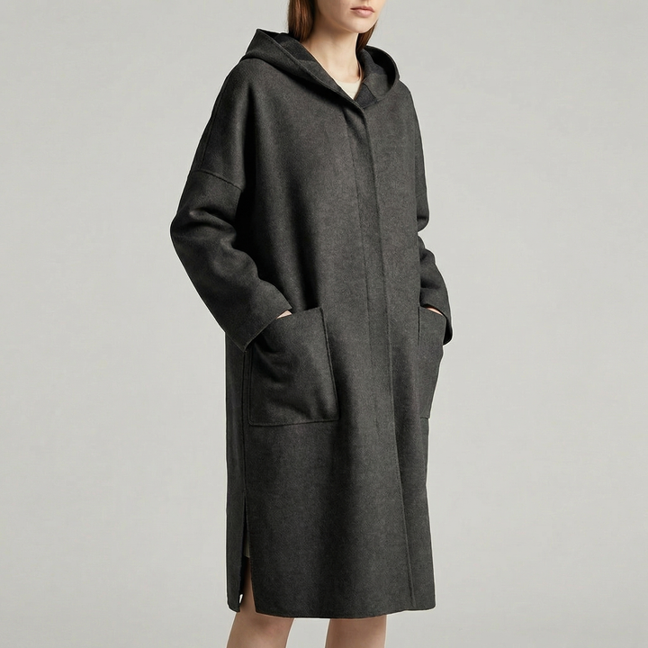 Women's Elegant Chic Long Winter Trench Coat