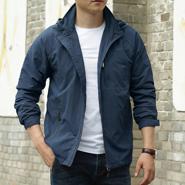 Men's Smart Lightweight Single Breasted Outerwear Jacket