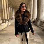 Woollen Collar Coat