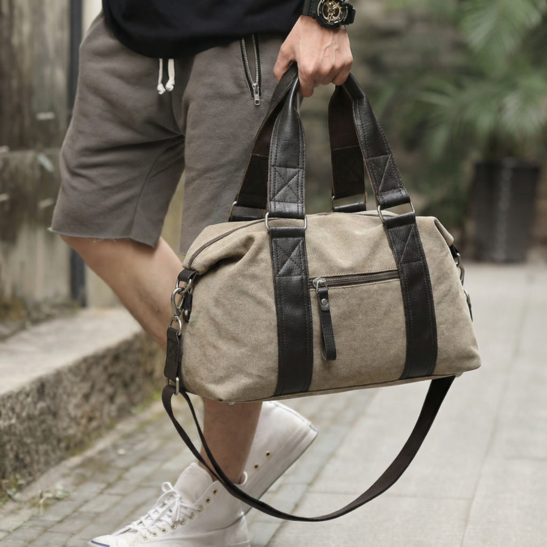 British Canvas Airport & Business Travel Bag