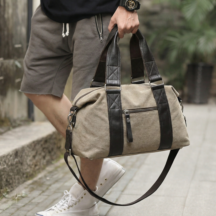 British Canvas Airport & Business Travel Bag