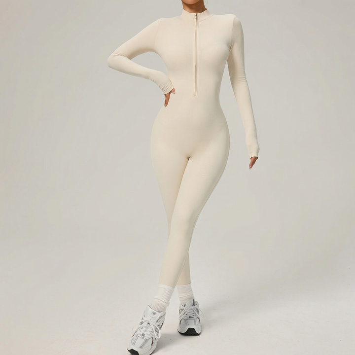 Women's Long Sleeve Full Body Yoga Jumpsuit