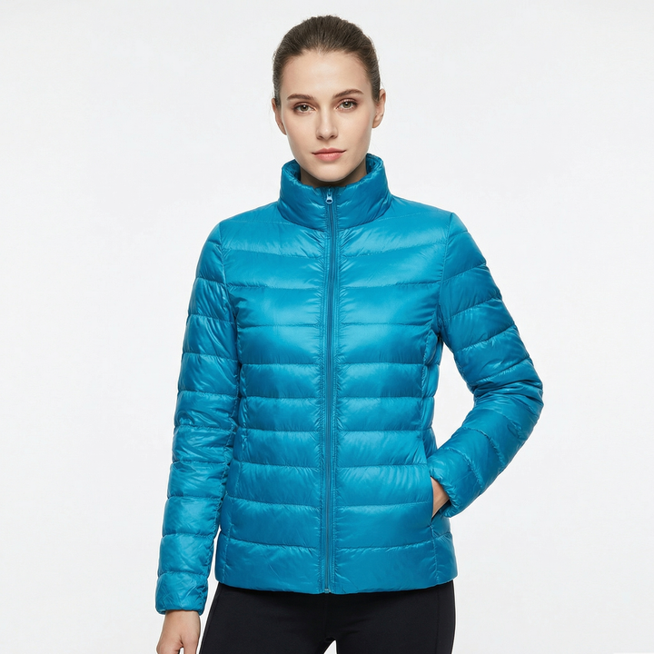 Women's Lightweight Slim Fit Puffer Winter Jacket