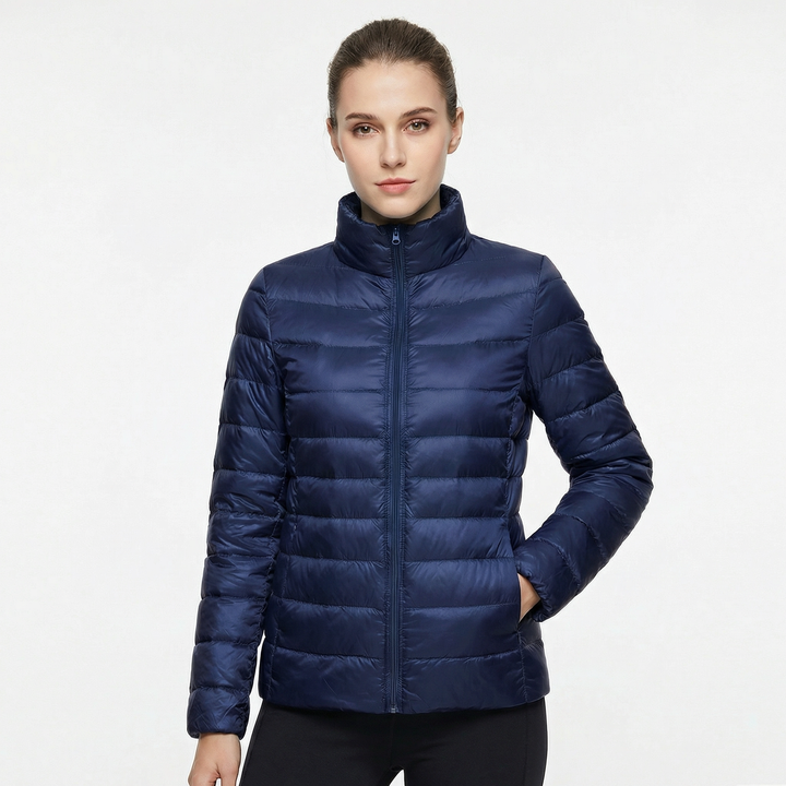 Women's Lightweight Slim Fit Puffer Winter Jacket