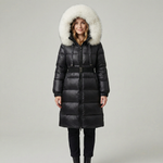 Black & White Raccoon Fur