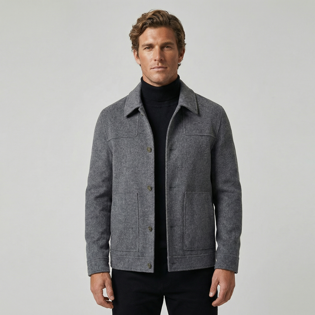 Men's Double Lapel Smart Casual Blazer Coat