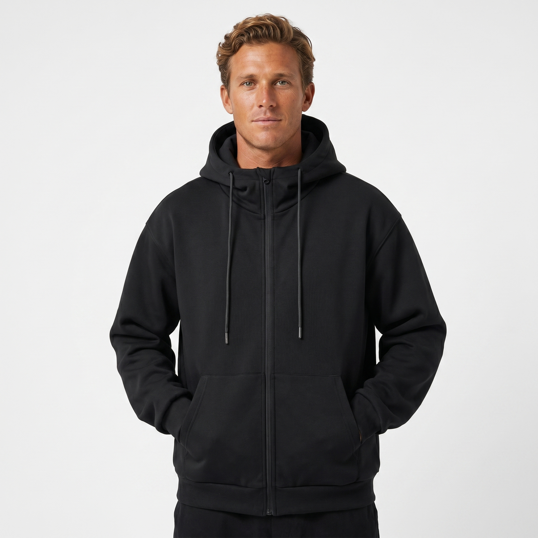 Travel Airbag Hoodie Jumper – Oversized Zip Up Neck Pillow Hoodie