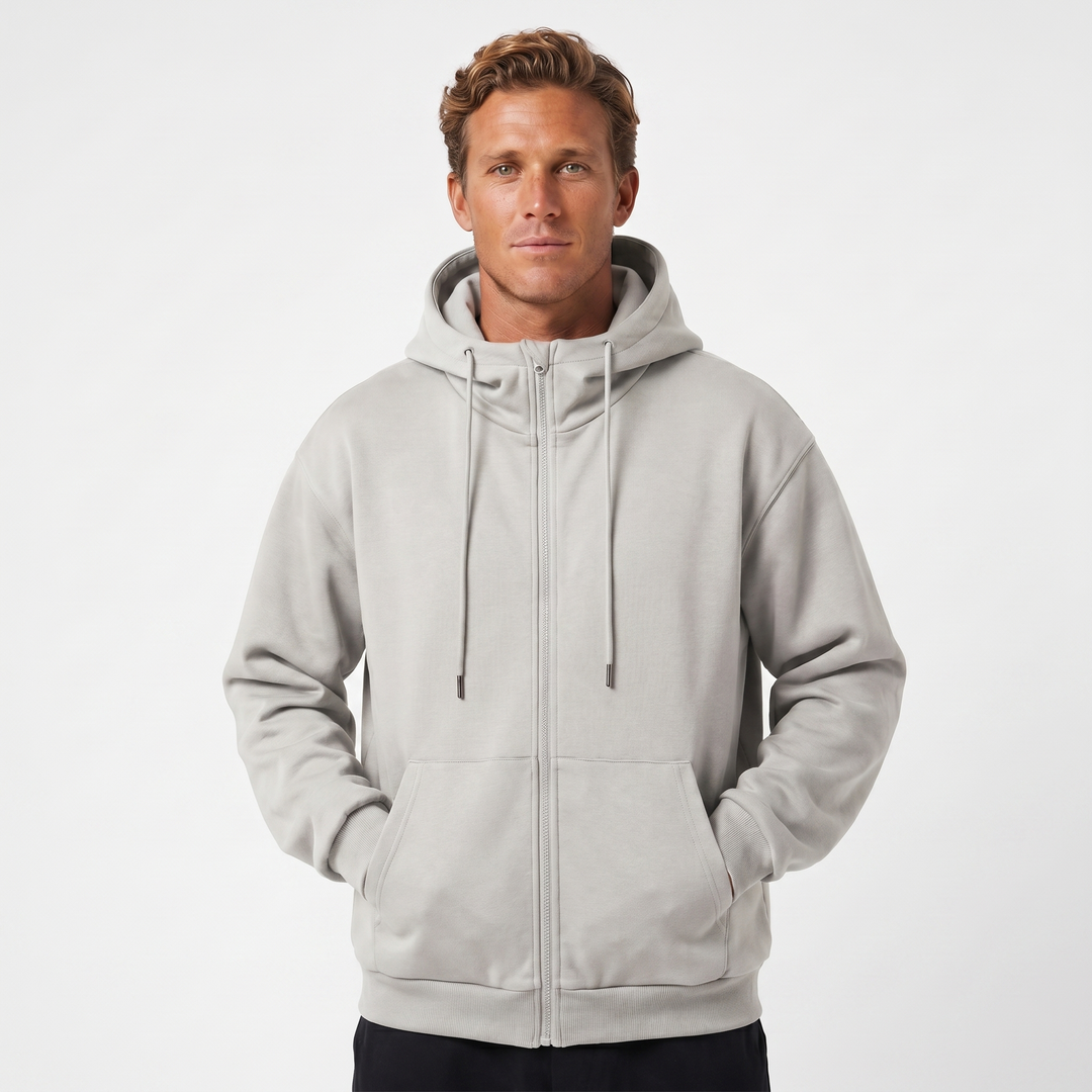 Travel Airbag Hoodie Jumper – Oversized Zip Up Neck Pillow Hoodie