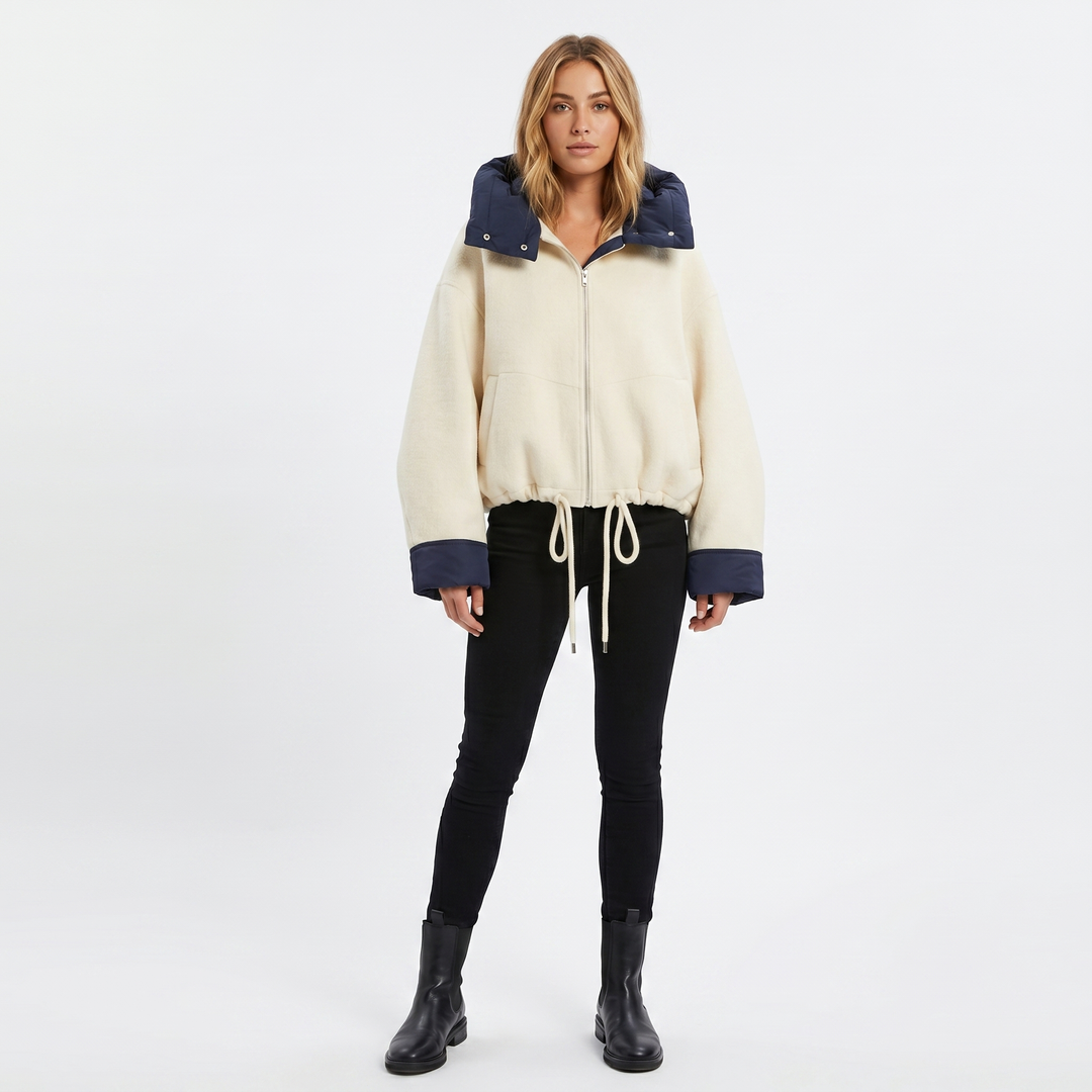 Women's Oversized Long Sleeve Coat