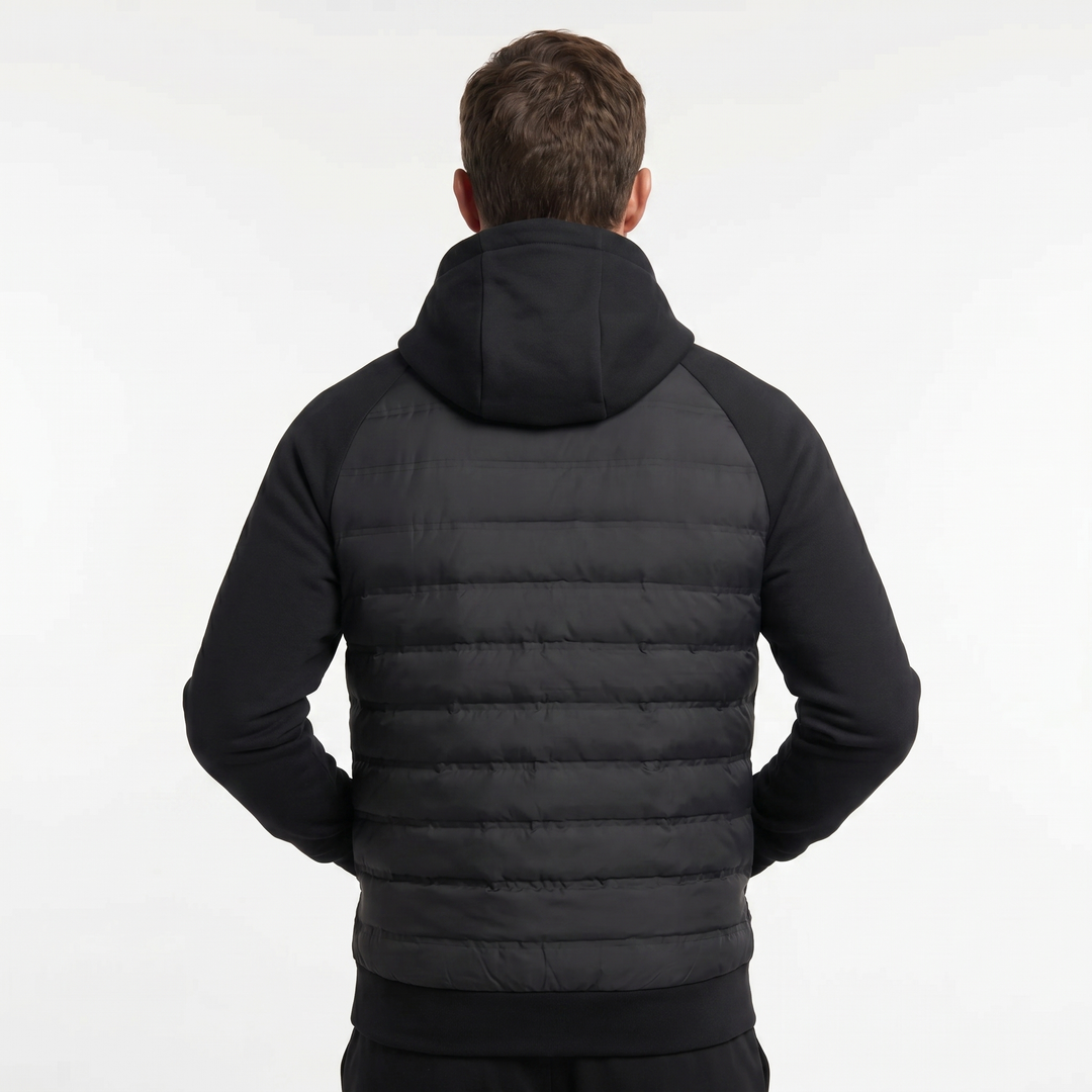 Men's Casual Lightweight Puffer Hoodie Jacket
