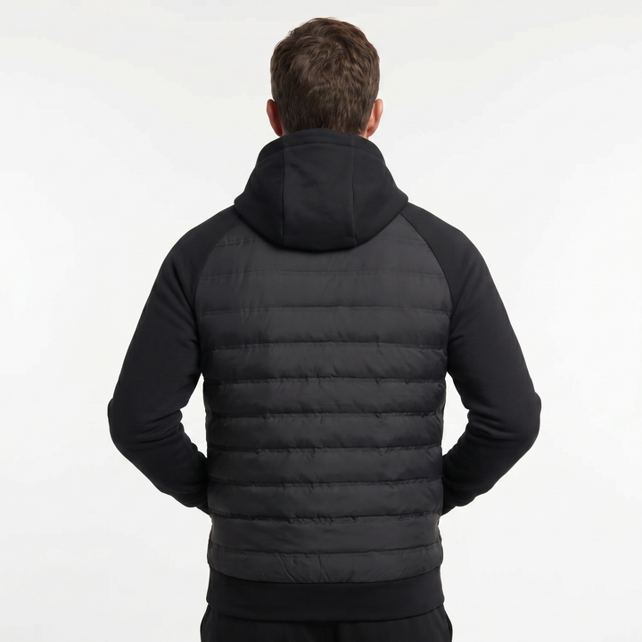 Men's Casual Lightweight Puffer Hoodie Jacket