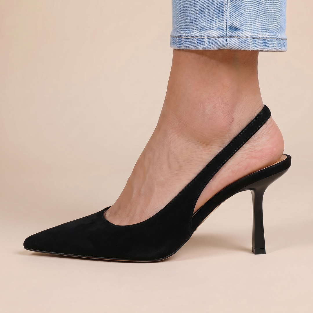 Women's Classic Stiletto Slingback Heels