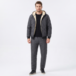 Gray Suit Flat Feet
