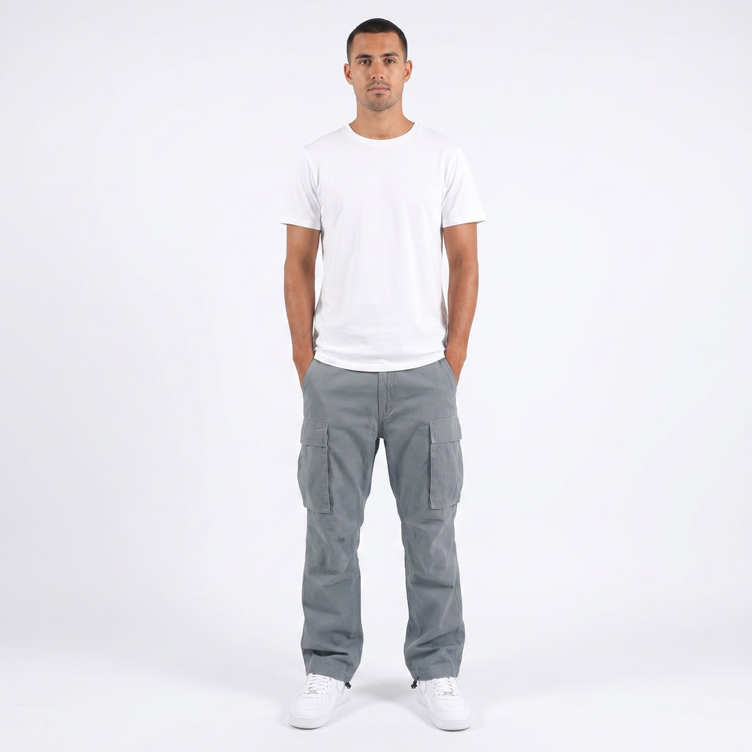 Men's Baggy Cargo Pants – Relaxed Fit Double Thigh Pockets