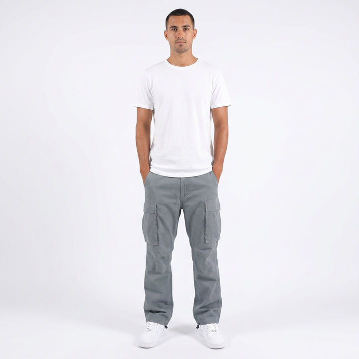 Men's Baggy Cargo Pants – Relaxed Fit Double Thigh Pockets