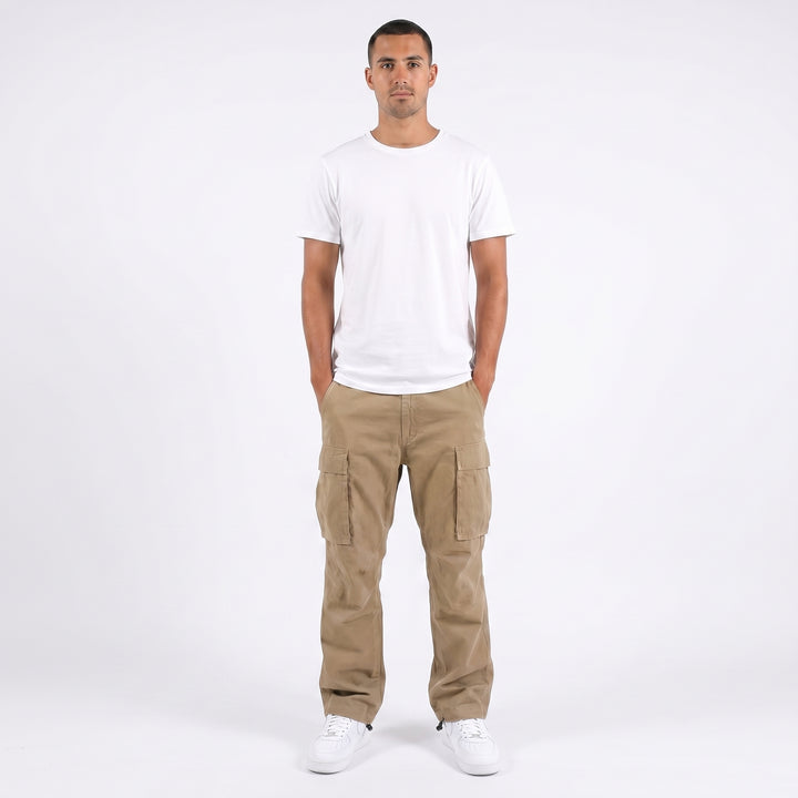 Men's Baggy Cargo Pants – Relaxed Fit Double Thigh Pockets
