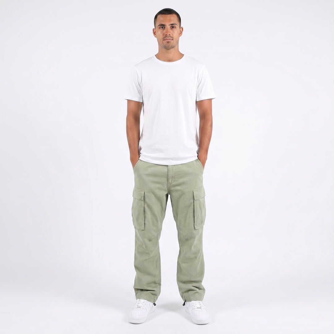 Men's Baggy Cargo Pants – Relaxed Fit Double Thigh Pockets
